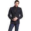 Detlev Louis Detlev Louis DL-JM-9 Giacca uomo nero