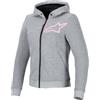 alpinestars Felpa capp. moto tella Chrome V2 port donna grigio