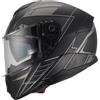 MTR S-1 Fiber Casco Integrale unisex nero