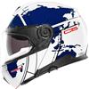 SCHUBERTH C5 Globe Blue unisex bianca