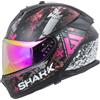 Shark Skwal I3 Hellcat Casco Integrale donna nero