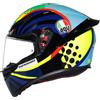 AGV K1 Rossi Test invernali 2020 Casco Integrale unisex nero