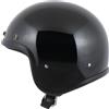 DMD Retro Casco Jet unisex nero