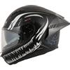 Nolan N60-6 Sport Ravenous Casco Integrale unisex nero