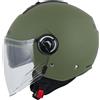 Caberg Riviera V4 X Casco Jet M unisex verde