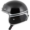NISHUA Jet 2 Evo Casco Jet unisex nero