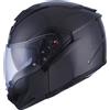 NISHUA NFX-3 Evo Carbon Casco Modulare unisex nero