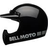 BELL Moto-3 Classic Black unisex nero