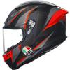 AGV K6 S Slashcut unisex nero
