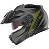 SCHUBERTH E2 Explorer Green Casco Modulare unisex nero