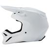 FOX V1 Solid Casco Cross unisex bianca