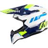 Airoh Wraaap Vision Casco Cross M unisex bianca