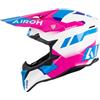 Airoh Wraaap Vision Casco Cross unisex bianca