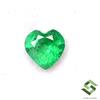 SBI Gems 4.25x4.25 MM Certificato Smeraldo Naturale Forma Cuore Taglio 0.24 Cts Loose