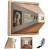 QhomeQ Lighting Painting Decor, 3D Naked Eye Visual Night Light, Optical Illusion Wall Art Ambient Lighting, USB Powered LED Light for Wall Art, Picture Frame Night Light,Gallery