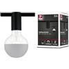 Paulmann Presa soffitto URail max1x20W E27 Black Metal nero 230V max. 1x20W E27 dimmerabile senza lampade 949.75