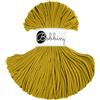 Bobbiny Cavo macramè intrecciato da 3 mm, giallo speziato, 100 m