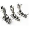 CKPSMS Marca - 3 misure (3 pezzi) per macchine da cucire industriali con cerniera piedino #SP-18L 1/16+1/8+1/4 con guida sinistra (SP-18L 1/16+1/8+1/4 con guida sinistra)