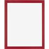Dutch Frame Factory - Cornice 60x70 cm - Rosso - Cornice per foto in MDF con vetro plastico Antiriflesso - Cornice portafoto 60x70 cm - Marseille