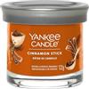 Yankee Candle Candela profumata alla cannella, piccola candela in bicchiere con doppio stoppino, miscela di cera di soia, candela a lunga combustione, regalo perfetto per le donne