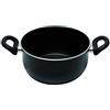 Ballarini Firenze Casseruola, Alluminio, Nero, 16 cm