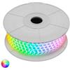 LEDKIA LIGHTING Bobina Striscia LED Dimmerabile 220V AC 60 LED/m 50m RGB IP65 Larghezza 16mm Taglio ad ogni 100cm 50 m120º