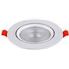 V-TAC LEDLUX Faretto Led Da Incasso Orientabile 30W Cob Caldo 3000K Diametro 225mm Foro 195mm