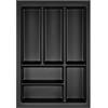 ORGA-BOX Portaposate Junker Slim 325 x 476 mm grigio lava con struttura perlata per 40 cm armadi portaposate da cucina SO SLIM