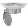 Zoegneer Tappo per Bocca di WC in Acciaio Inox 304 Anti Odore per Vasino Accovacciato