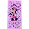 CARTOON Telo Mare Minnie Mouse, Disney, asciugamano in cotone, spiaggia, piscina, 70 x 140 cm