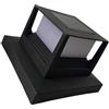 Uonlytech Luce Solare da Esterno Ip44 per Palo da Recinzione, Lampada a Colonna Pannello Solare 2v 120ma, Materiale Abs, Stile Moderno per Giardino