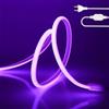 HEGEHE - Striscia LED neon COB 220V [3m, Viola], IP65 impermeabile flessibile, 288 LEDs/M tagliabile FCOB Nastro LED CRI85+, decorazione per camera, soggiorno, cucina, balcone
