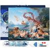 Figured'Art Diamond Painting Art 5D kit completo 40x50cm Tela già Incorniciata Interamente da Ricoprire di Diamonds Quadrati - Il trionfo di Venere - Francois Boucher - Pittura Diamante