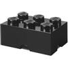 Room Copenhagen LEGO Storage Brick 6, rosso (nero)
