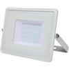 V-TAC VT-30-W-404 Faretto Led Da Esterno, Bianco, 30W, 4000K, 17,8 x 15,2 x 2,8 cm