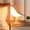 GODENBA Piccola lampada senza fili a forma di uccello, luce notturna touch con 3 temperature di colore/luminosità dimmerabile/sensore touch/diffusore di aromi, batteria ricaricabile, lampada a colibrì