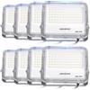 Aigostar Faretto LED Esterno: Proiettore da esterno 50W 6500K- Proiettore da Esterno 4500LM Impermeabile IP65 per Cortile, Giardino, Garage, 8 Pacchi