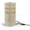 W-Lamp Liberty Lampada Arredo E14, 11 W, Crema, 11 x 11 x 32 cm