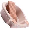 CATIEBYE Set Bacinella per Lavare a Mano Asse da Lavaggio Piccola in Pp, Resistente e Portatile, per Biancheria Delicata e Uso Domestico in Dormitorio