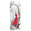 HAHII Adesivi per frigorifero per coprire porte piene 3D rosso autoadesivo adesivo per porta del frigorifero adesivo professionale in vinile 60 x 150 cm