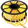 HOMASIS Tubo luminoso a LED, 20 m, catena luminosa con 720 LED, tubo luminoso per interni ed esterni, impermeabile, con durata nominale 50.000 h, striscia LED per Natale, decorazione, festa (bianco