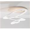 Artemide Pirce Mini Halo Lampada da Soffitto, Bianco