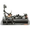 Steelman24 I Omini di Viti Psicologo I Idee Regalo Originale I Soprammobili in Metallo I Modellino