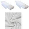 ROVESI 2 Traverse Coprimaterasso Cotone Spesso 70x90 cm per Lettino e Spannolinamento - Set 2 Pezzi Impermeabili e Lavabili - Morbide e Anallergiche - Certificazione OEKO-TEX Classe I