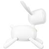 Fafeicy Luce Notturna, Lampada da Scrivania a LED Elk LED Lampada da Tavolo a Forma di Cervo Cartoon 1200mAh Ricaricabile USB in Silicone, Lampade di Emergenza Commerciali (Colore Bianco)