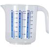 cosmoplast Caraffa in Termoplastica per Alimenti con Scala Graduata 750 Ml Cm 10X13