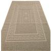 Casatessile Tappeto e Set da Bagno in Spugna con Rete Antiscivolo Torino Assorbente e Facile da Lavare - Beige, 60x90 cm.