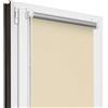 Estika Tenda a rullo oscurante termica senza forare - 40 x 150 cm - Ecru - per interni, per finestre, protezione solare, kit di montaggio incluso, disponibile in 13 colori