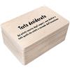 Creative Deco Il tuo Testo Personalizzata Scatola Regalo di Legno | Personalizzato Scatola dei Ricordi | Per Donna, Uomo e Coppie | Stampa a colori | Per Compleanno, Pasqua, Feste