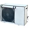 BaoT8YLu Copri Motore Condizionatore Esterno, Telo Esterno Anti-Neve Anti-Polvere, Copri Condizionatore con Fibbia Fissa, Tessuto Oxford, Resistente al Sole e All'umidità